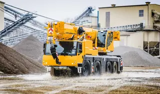 Image of a rental machine of type Mobile crane 90 tons | Liebherr LTM 1090 4.2