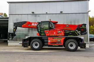 Vorschaubild 1 einer Mietmaschine vom Typ Rotating Telehandler TSR-7035 ES | Manitou MRT 3570 ES