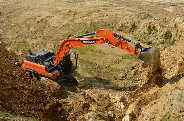 Bild 1 einer Mietmaschine vom Typ 30 ton graafmachine op rupsbanden | Doosan DX 300LC-5