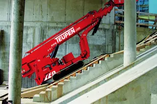 Afbeelding van een huurmachine van het type KTB-300 | Teupen LEO30T