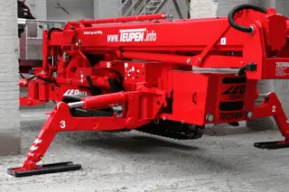 Afbeelding van een huurmachine van het type KTB-400 | Teupen LEO40GTX