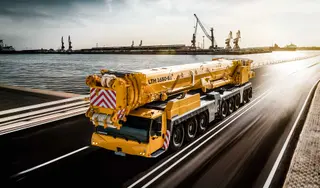 Image of a rental machine of type Mobile crane 650 tons | Liebherr LTM 1650 8.1