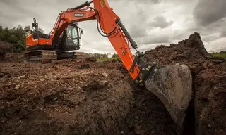 Vorschaubild 2 einer Mietmaschine vom Typ 14 Ton Crawler Excavator | Doosan DX-140LC-5