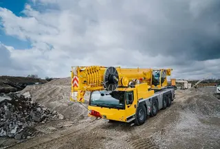 Image of a rental machine of type Mobile crane 120 tons | Liebherr LTM 1120-4.1