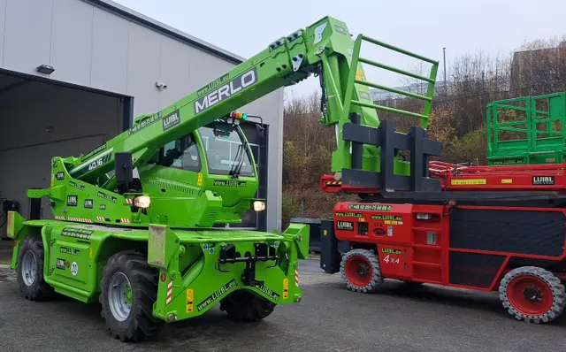 Bild 3 einer Mietmaschine vom Typ TSR-4016 | Merlo Roto 40.16