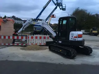 Image of a rental machine of type 5 Tons Compact Excavator | Bobcat E50