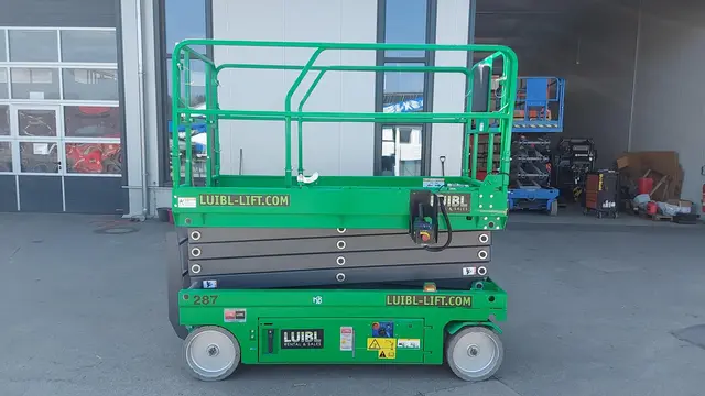 Bild 1 einer Mietmaschine vom Typ SBE-100 | KB Lift S-100W